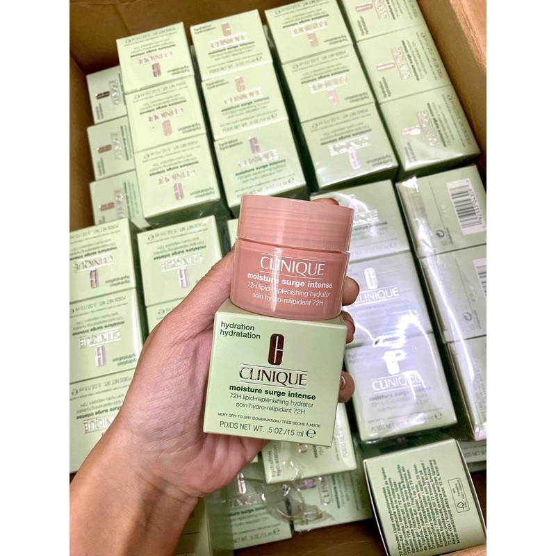 Kem dưỡng siêu cấp ẩm CLINIQUE 72H 7ml/15ml chuẩn auth