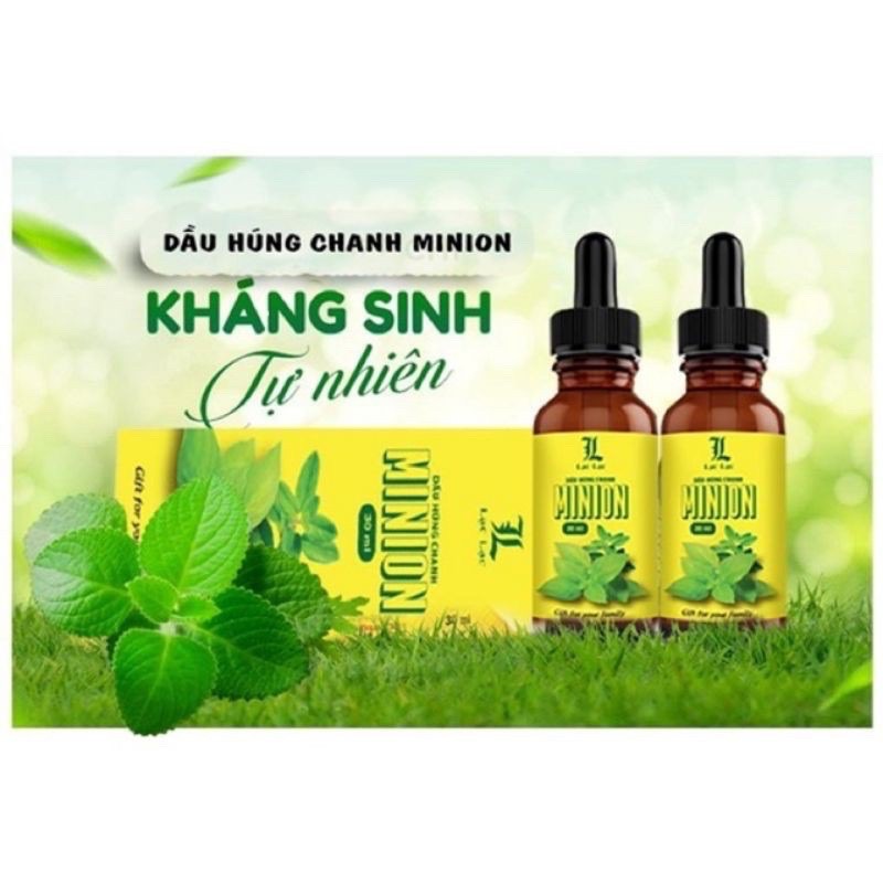 [KÈM QUÀ] Dầu Húng Chanh Minion 20ml