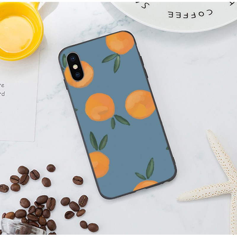 Ốp Điện Thoại tpu Mềm Hình Quả Cam Cho iphone 13 mini 12 pro max 6s 7 8 plus xr 11 14 pro xs max se2