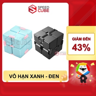 Rubik biến thể 2x2 vô hạn xanh/đen, rubik 2x2 giá rẻ shop speed cube