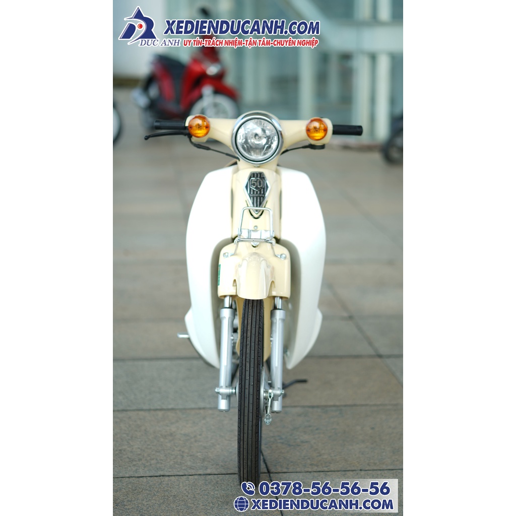 Xe số 50cc Cub 81 Halim new - vành nan hoa - 2021
