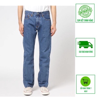 Quần Jeans Nam 505 Xanh Đá Cổ Điển Vải Dư VNXK