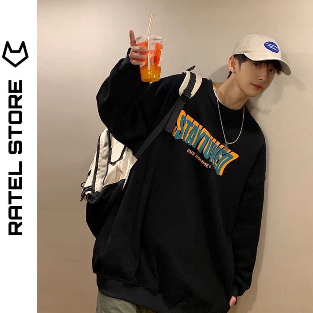 Áo Sweater Local Brand Nỉ Bông Nam Nữ STAYTUNED Unisex Form Rộng