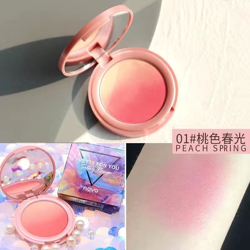 Phấn má hồng NOVO màu sắc ngọt ngào trang điểm tự nhiên | BigBuy360 - bigbuy360.vn