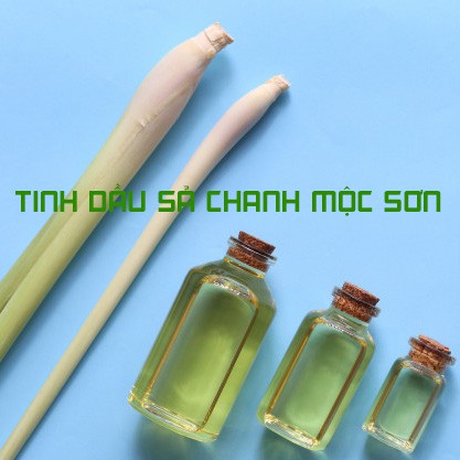 TINH DẦU SẢ CHANH HỮU CƠ MỘC SƠN NGUYÊN CHẤT 100%