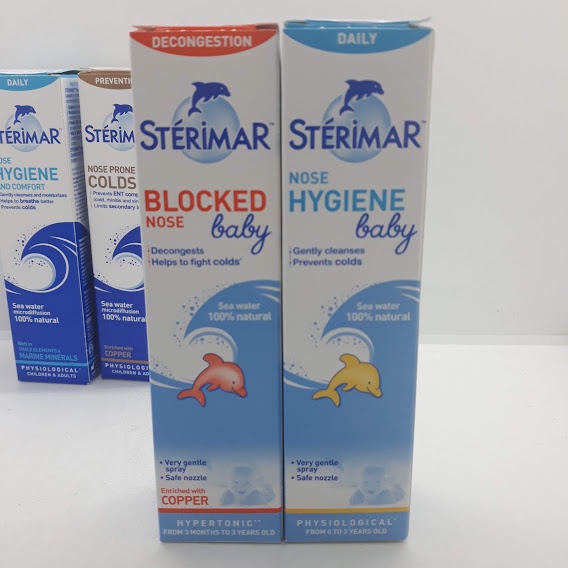 Xịt muối biển Sterimar Pháp cá heo chai 50ml