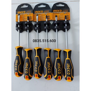 Bộ tuốc nơ vít dẹp và bake 2 chi tiết INGCO HKSD0248