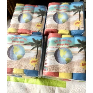 Bao rác màu tự phân hủy 3 cuộn/1 lốc