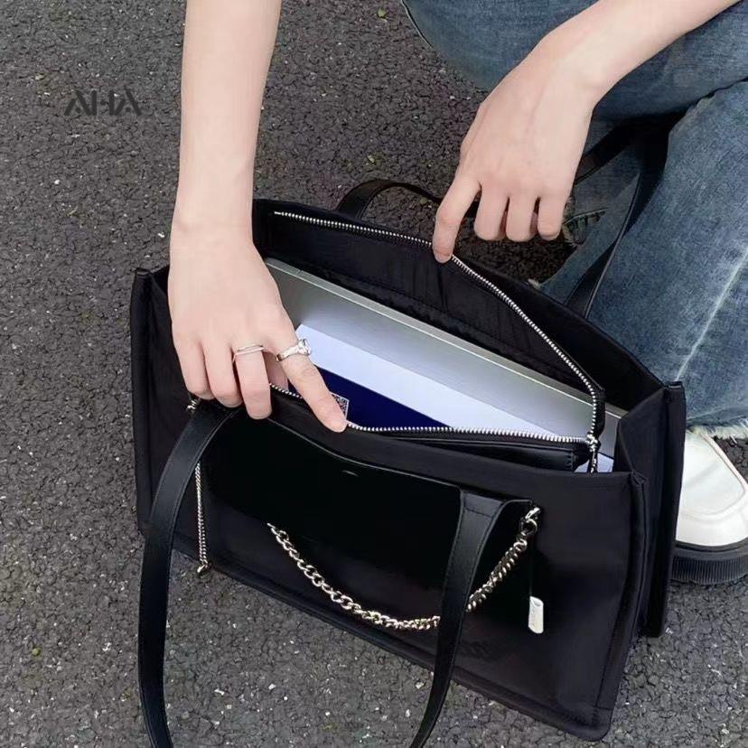 Túi tote đeo vai AHA official sức chứa lớn phong cách mới phổ biến cho nữ