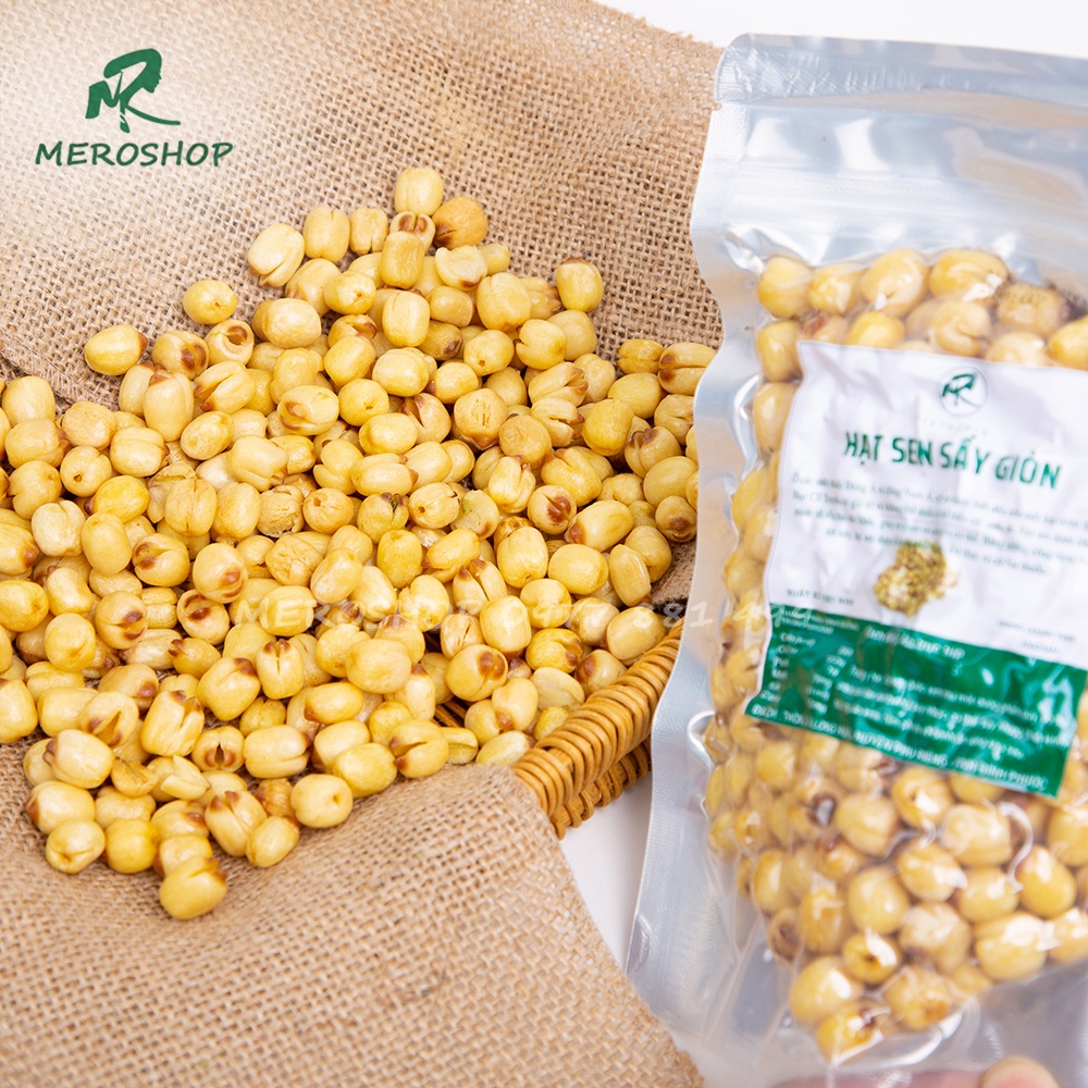250GRAM HẠT SEN SẤY GIÒN ĂN LIỀN ĐÓNG LON PÉT