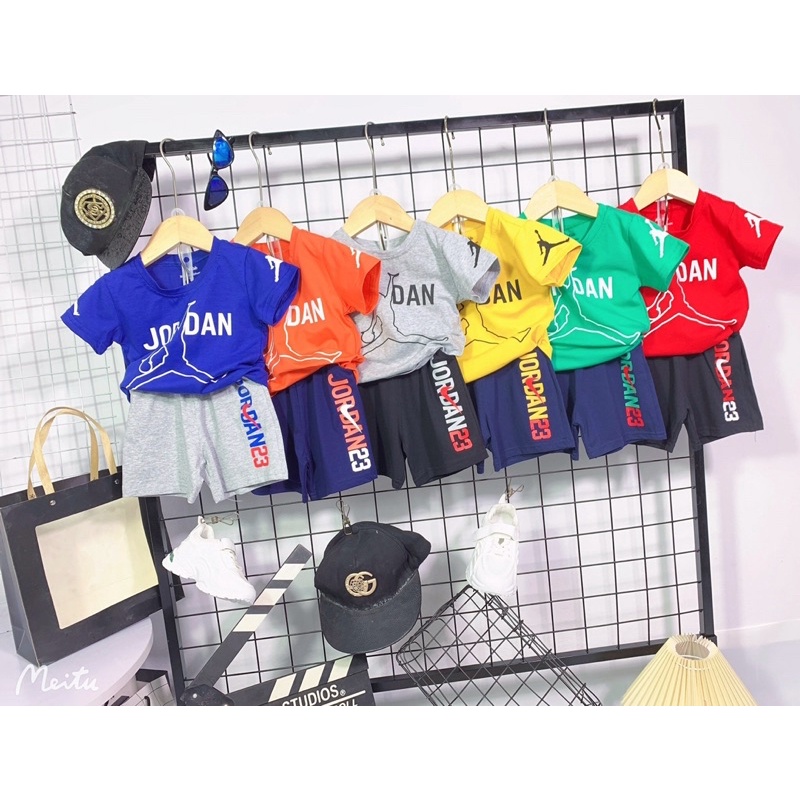 SIZE ĐAIJ 35-50kg: bộ cotton Jorr dan cực đẹp cho bé trai BJORDAN