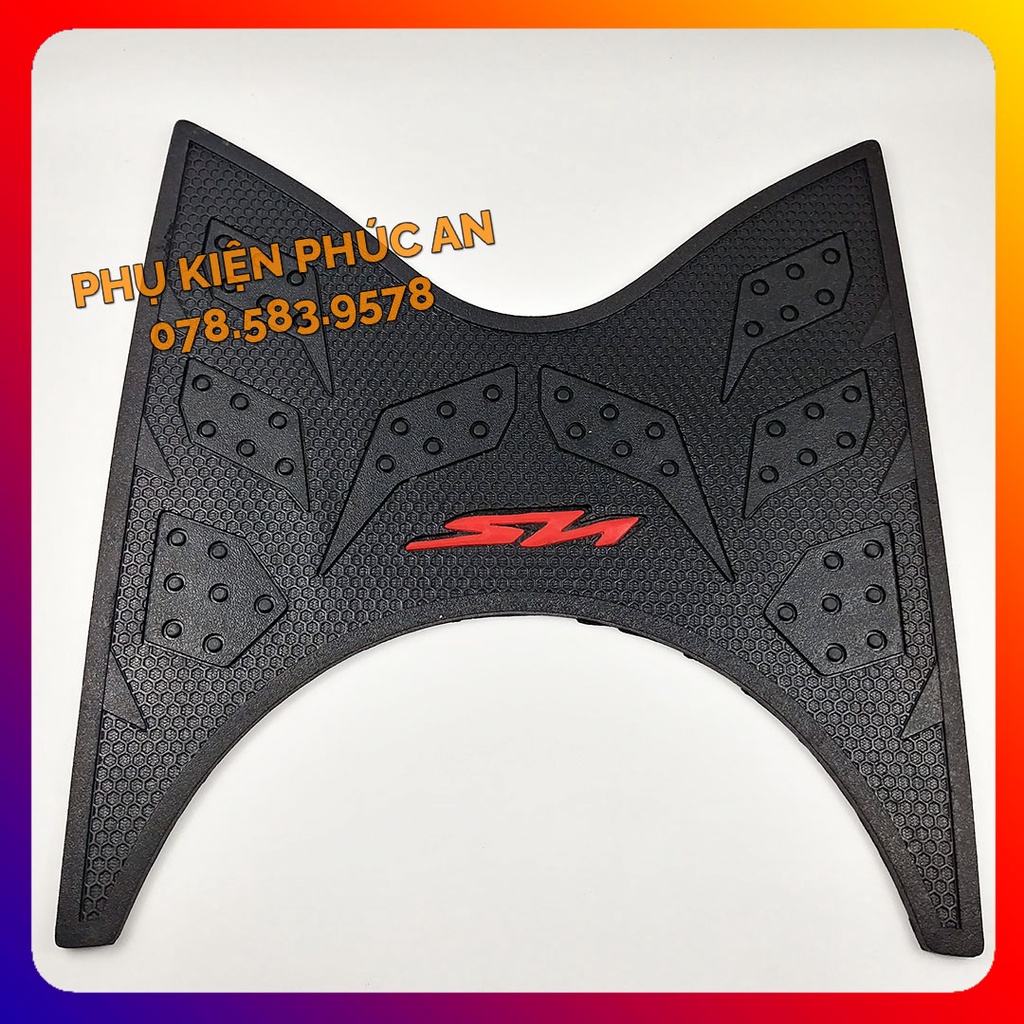 Thảm lót sàn INOX, CAO SU xe Sh Việt 125 150 gác để chân trước Sh nam 125i 150i năm 2020 2021 2022