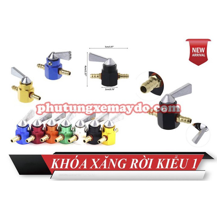 KHÓA XĂNG RỜI KIỂU 1 [BAO ĐỔI TRẢ NẾU HÀNG LỔI]
