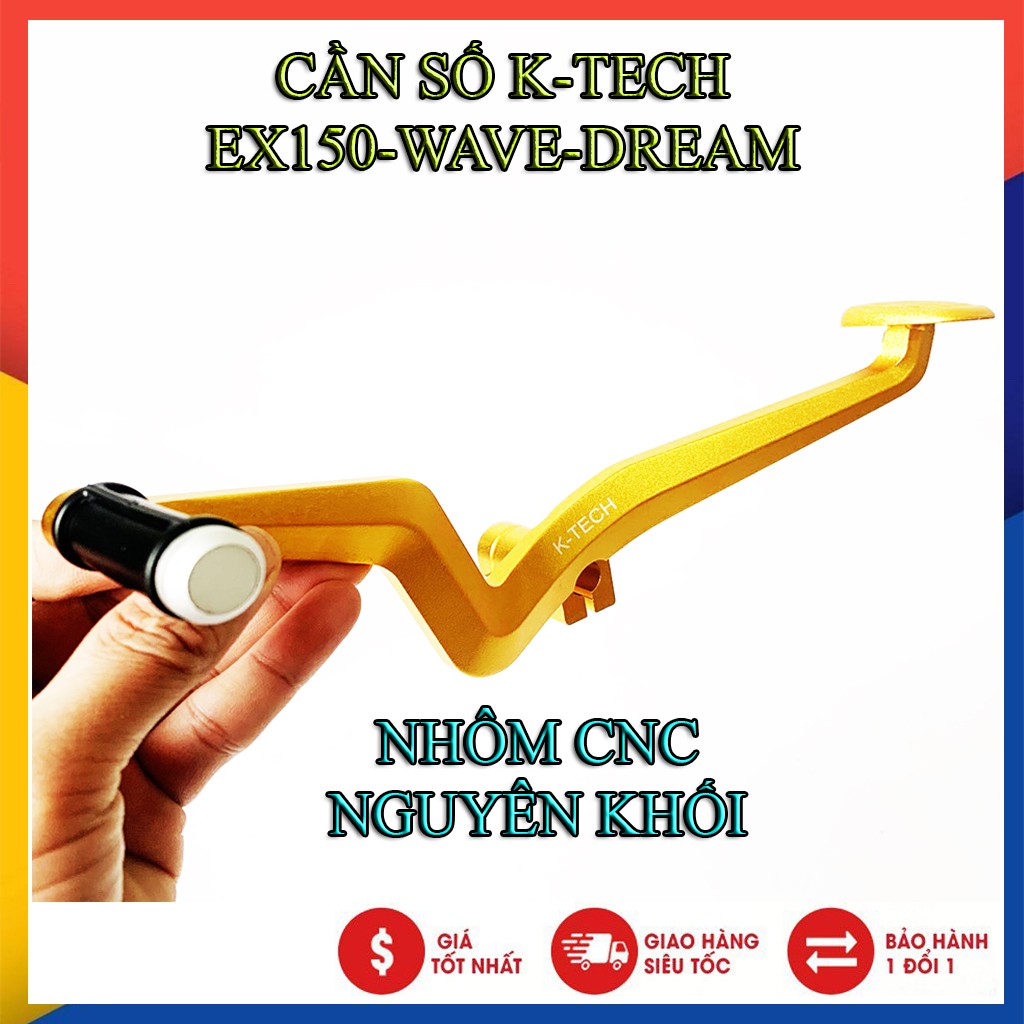 Cần Số 2 Chiều Ex150-WAVE -DREAM K-TECH Sấm Sét