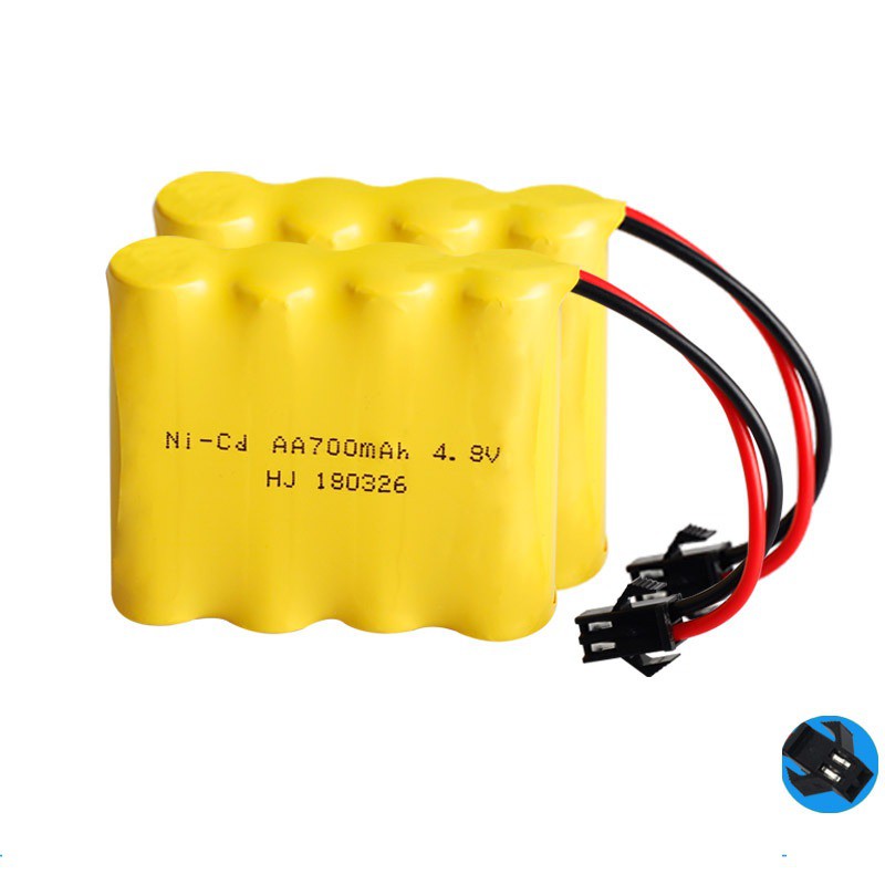 PIN DUNG LƯỢNG CAO 4.8V700MAH PIN ĐỒ CHƠI