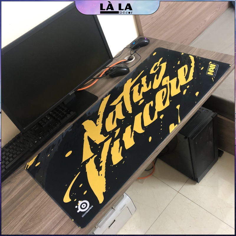 Miếng lót chuột cỡ lớn 90x40 cm dày 2mm, hình in sắc nét, màu săc tươi sáng, nhiều chủ đề: Dragonballz, CSGO, Razer,...