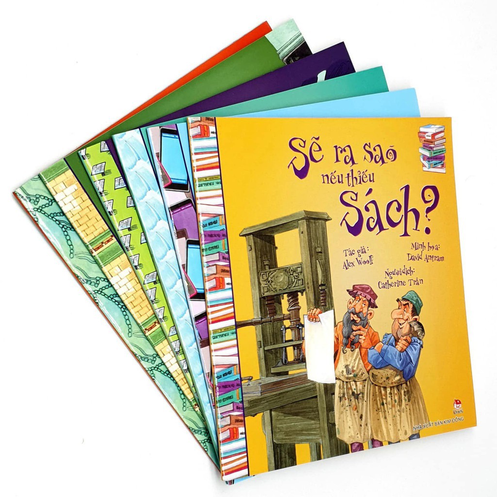 Sách tranh- Cuộc Sống Sẽ Ra Sao Nếu Thiếu....(trọn bộ 6 cuốn) NXB Kim Đồng