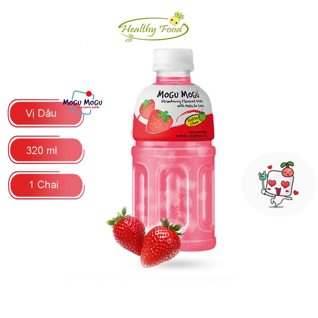 Nước Thạch Dừa Mogu Mogu 320ml Các Vị Tự Chọn