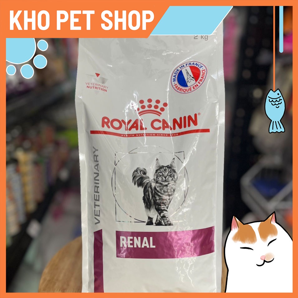 Canin Renal - dành cho mèo bị bệnh thận 2kg (túi chính hãng)