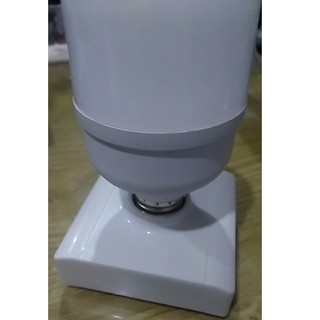 Đuôi đèn vuông ốp nổi gắn trần, tường E27 - Đế mỏng và dầy (tự chọn)