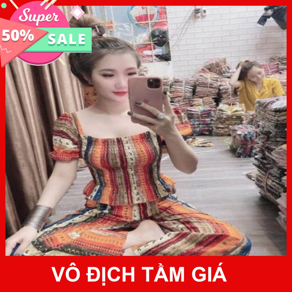 <HOT> 🍀🍀 set bộ thổ cẩm ngắn tay cao cấp. Hình và video thật 🍀🍀 | BigBuy360 - bigbuy360.vn