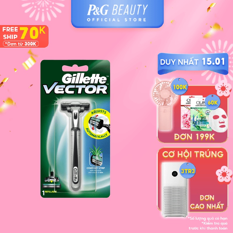 Dao Cạo Gillette Vector 1UP