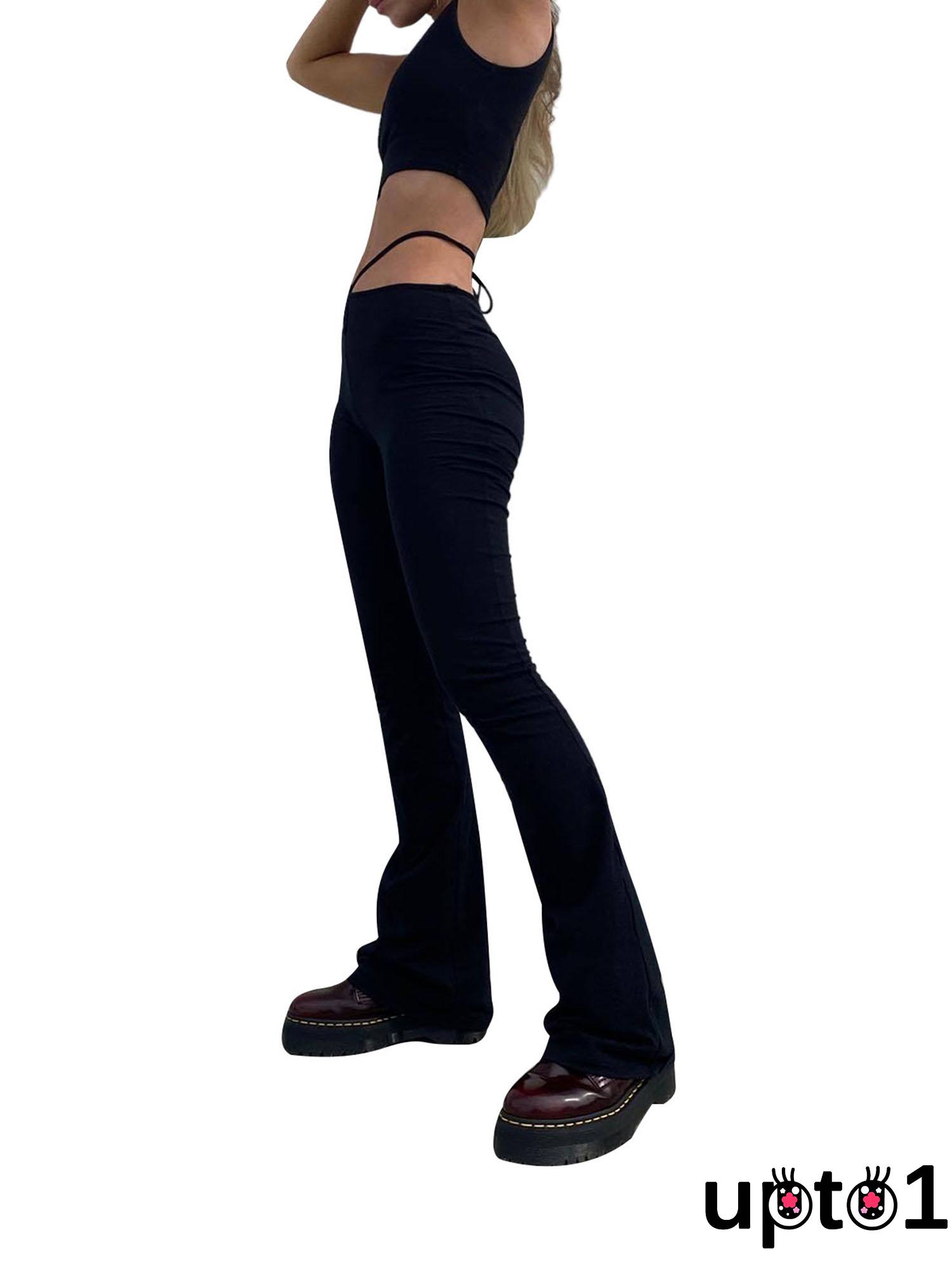 Quần Dài Nữ Lưng Cao Cột Dây Thời Trang | BigBuy360 - bigbuy360.vn