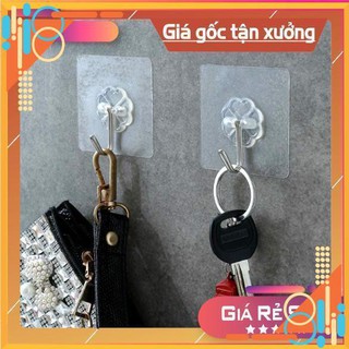 [Sale 1k- FfreeShip] Móc treo dán tường chịu lực siêu chắc, miếng dán tường 1k