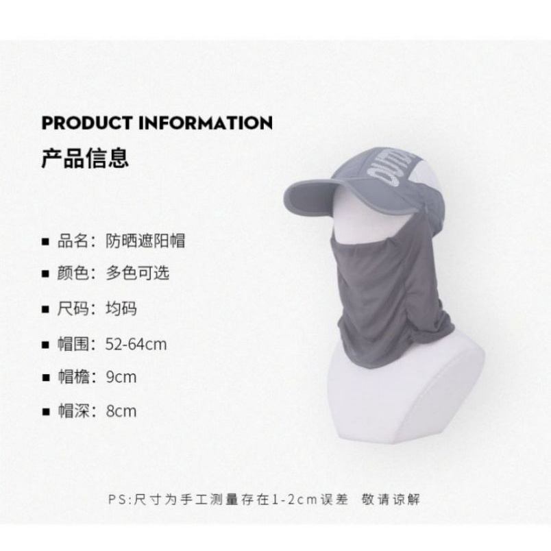 Mũ Lưỡi Trai Chống Nắng Đa Năng Khô Nhanh Thời Trang Xuân Hè