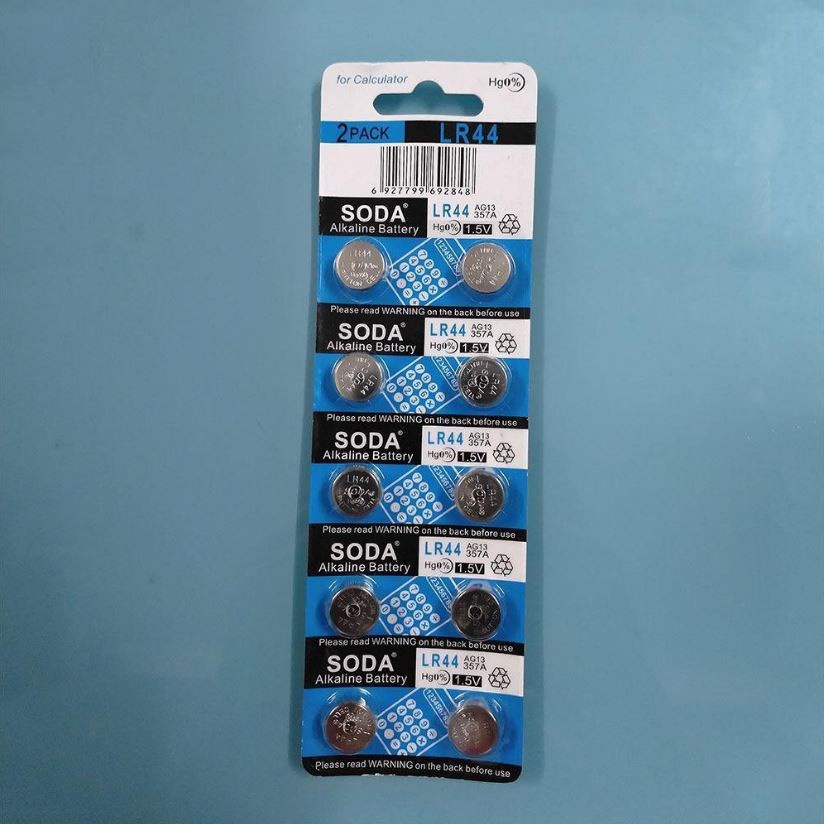 Pin cúc loại nhỏ mã LR44 dùng cho đồng hồ, đèn