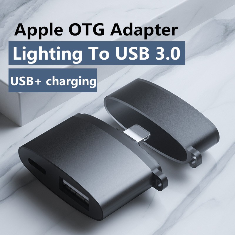 Đầu Chuyển Đổi Cổng Lightning Sang Usb 3.0 Cho Ios13 14 Ipad Iphone