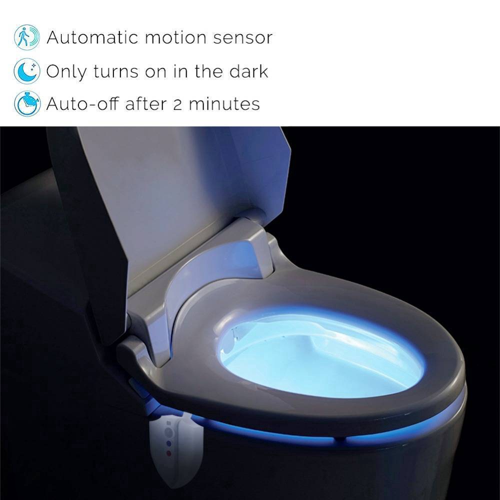 ⚡️𝐅𝐑𝐄𝐄 𝐒𝐇𝐈𝐏⚡️ Đèn Led Cảm Biến Khử Mùi Cho Toilet