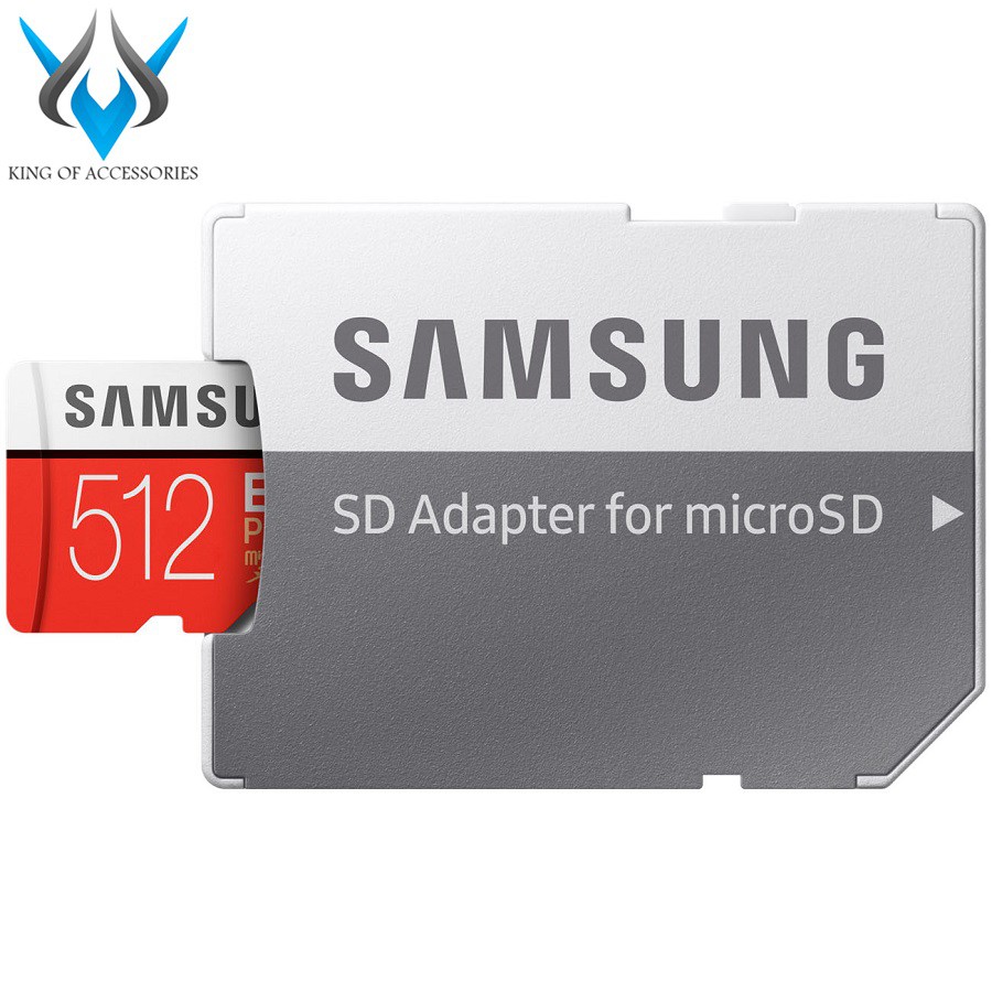 Thẻ nhớ MicroSDXC Samsung Evo Plus 512GB U3 4K R100MB/s W90MB/s - box Hoa New 2020 (Đỏ) + Kèm Adapter - Made in Korea