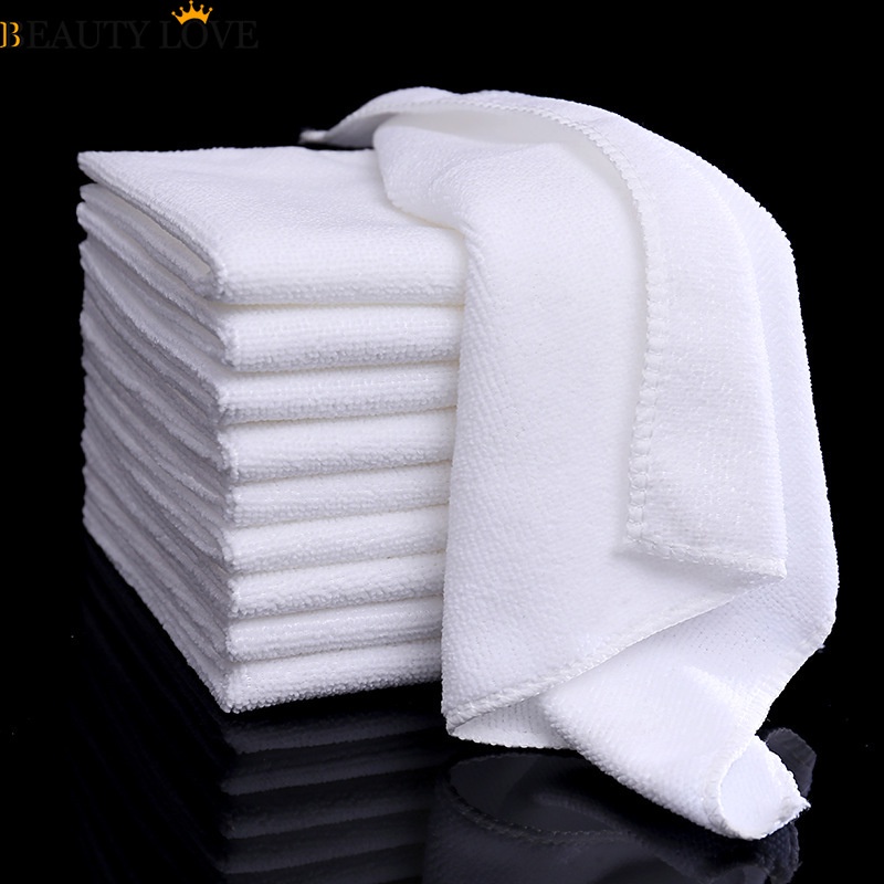 Khăn Lau Tay / Khăn Lau Bếp Vải Cotton Hình Vuông Nhỏ Đa Năng Thấm Hút Nước