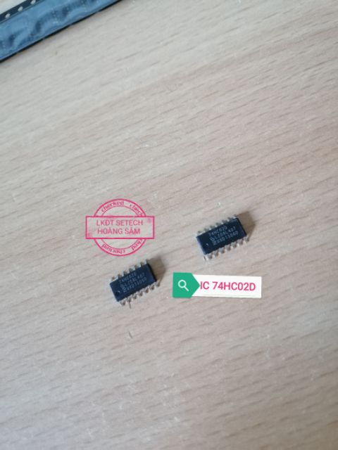 IC số 74HC02 dán 74HC02D chân dán SOIC14