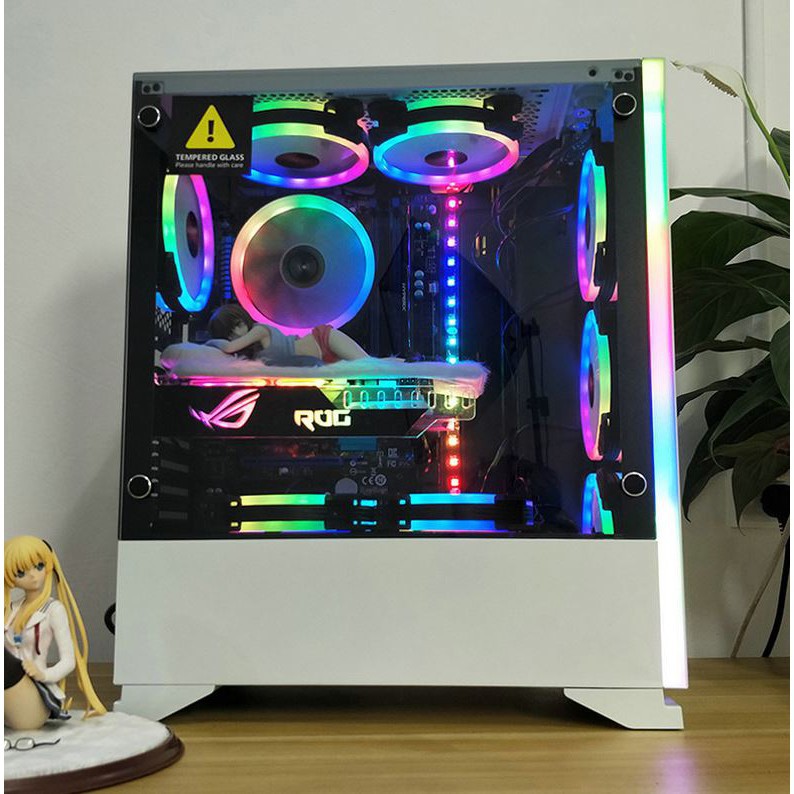 XẢ KHO -  Quạt Tản Nhiệt, Fan Case Led RGB Coolmoon K2 - Tự Động Đổi Màu, Không Cần Hub - SỐ LƯỢNG CÓ HẠN