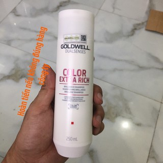 #goldwell_đức Dầu gội giữ màu tóc nhuộm Goldwell Dualsenses Color Extra Rich Repair Shampoo Đức 250ml [Sale giá chuẩn]