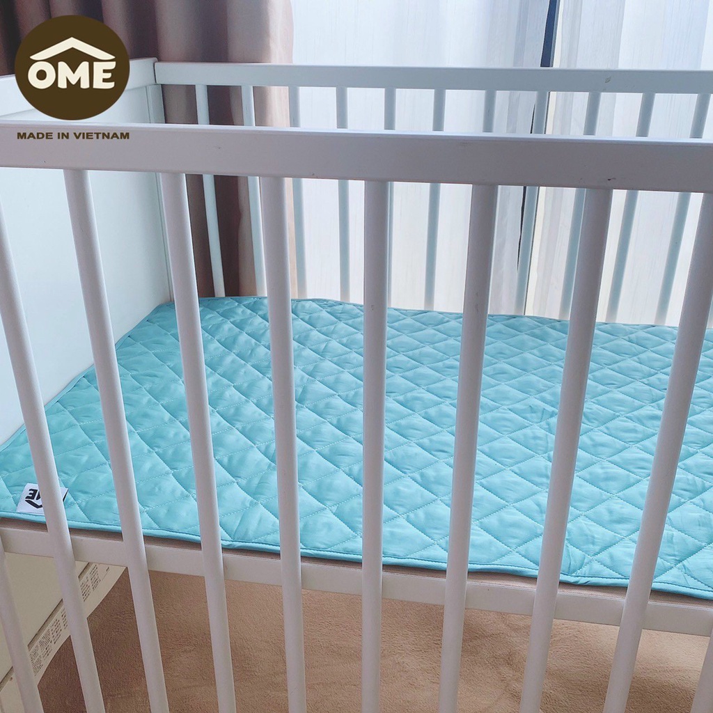 Lót / Topper Chống Thấm Ome 2020 Cho Bé Chất Liệu 100% Cotton Hữu Cơ Siêu Mềm Mại, Thoáng Khí