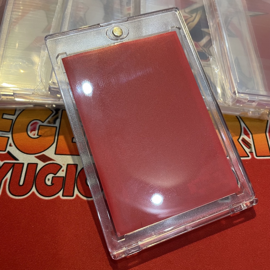 Toploader Cao Cấp Nhựa Bọc Bài Yugioh - Hộp Bảo Vệ Thẻ Bài ONE TOUCH Nam Châm