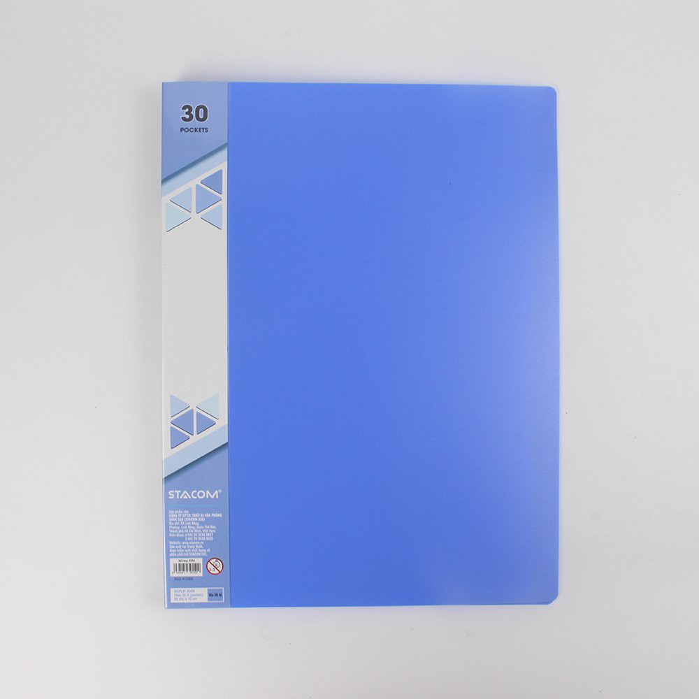 ( 5 Cái ) Cặp File Bìa Lá Stacom 20/40/60 Trang