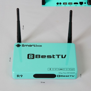 Tivi box android Bestv R9 kết nối internet
