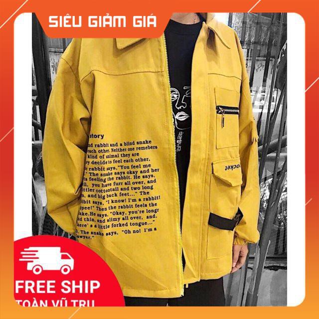 [Mã WASTMAY giảm 15% tối đa 30K đơn 150K] [Hình thật] Áo khoác Kaki túi hộp small pocket Unisex | BigBuy360 - bigbuy360.vn