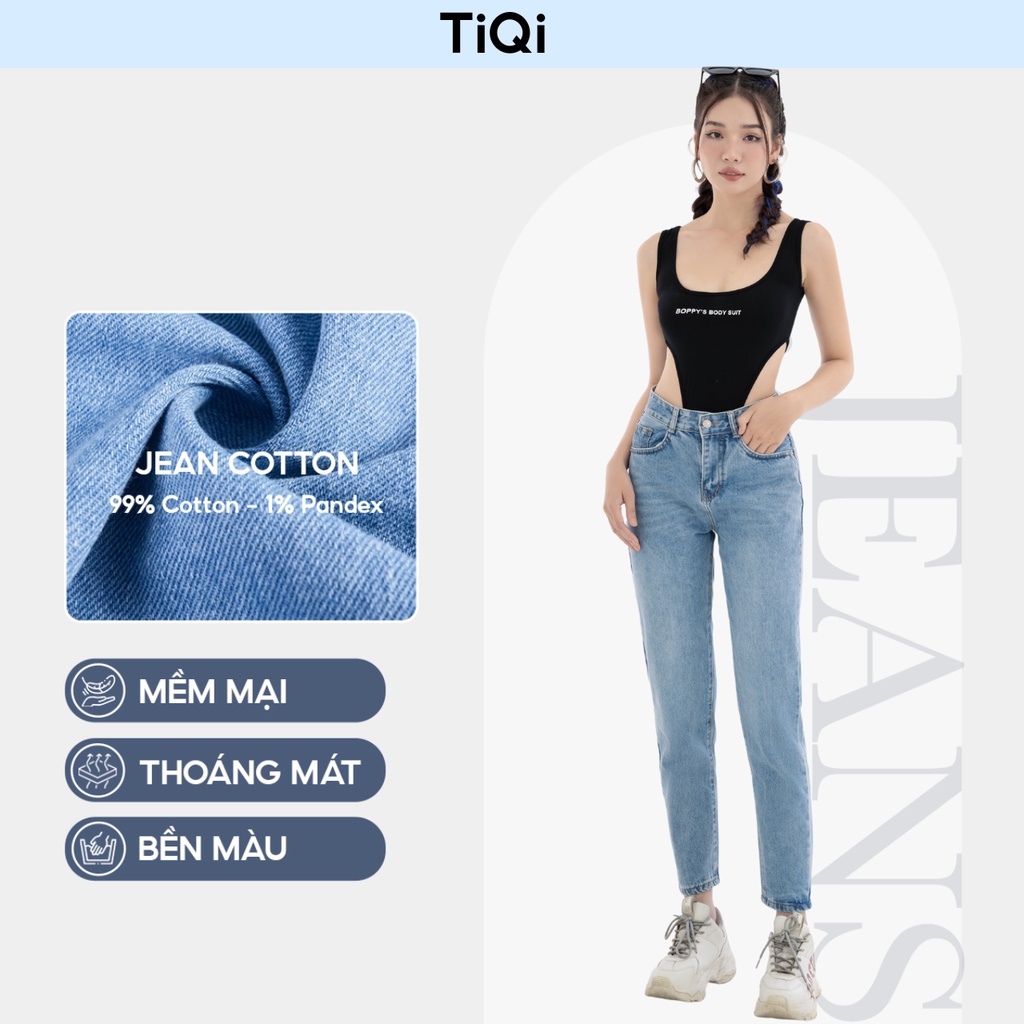 Quần Baggy Jean Trơn Hot Trend TiQi Jeans B1-211