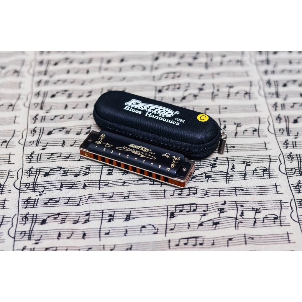 Kèn Harmonica Tremolo Easttop T2401 Key C