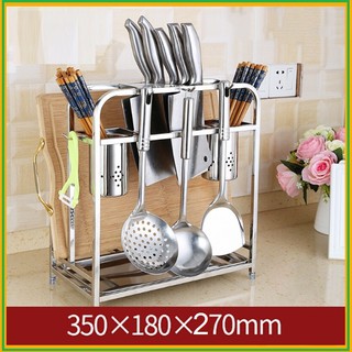 Kệ để dao thớt đũa full inox 304 cao cấp