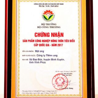 650ml mật ong Ong Việt nguyên chất