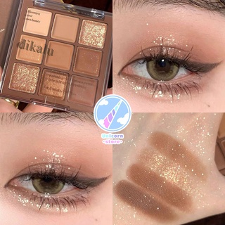 Bảng Phấn Mắt 9 Ô Hoa Gặp Hoa Nở Dikalu Blooming Your Own Beauty - DKL - 901