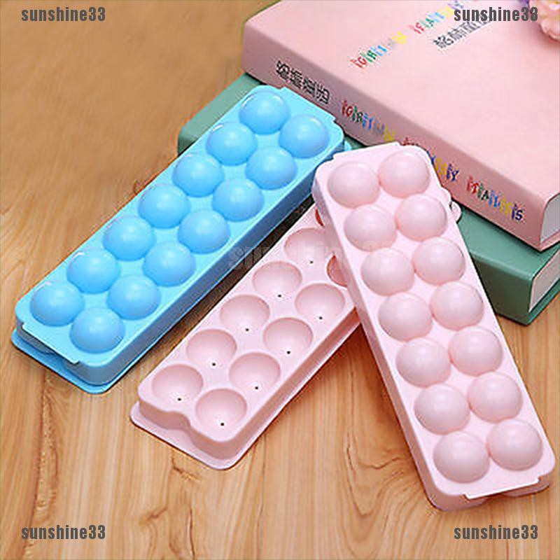 【COD•suns】Silicon Ice Cube Party Tray Round Bar Whiskey Ball Maker Mold Sphere