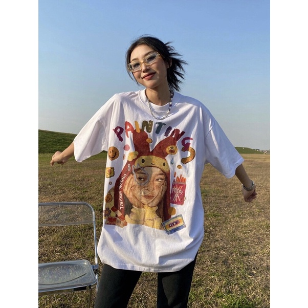 Áo thun Panting Treminal - Áo thun unisex phong cách vintage màu nâu - A037