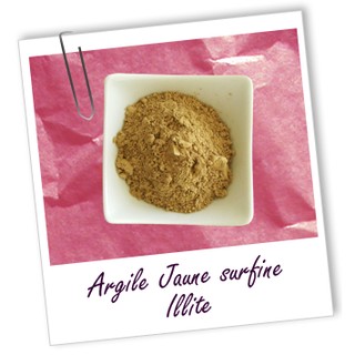 Argile ILLITE Jaune surfine - Đất sét vàng AROMA ZONE